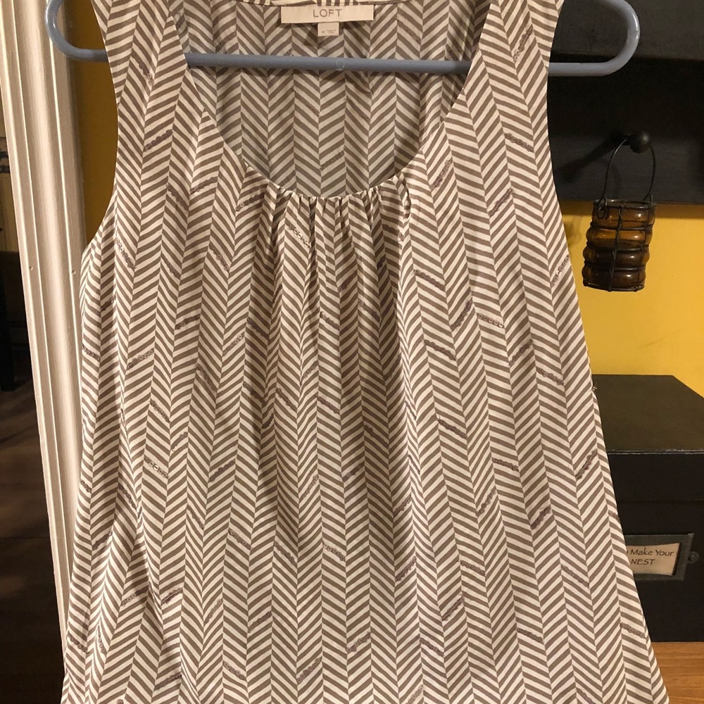 Loft Summer Sequin Top
